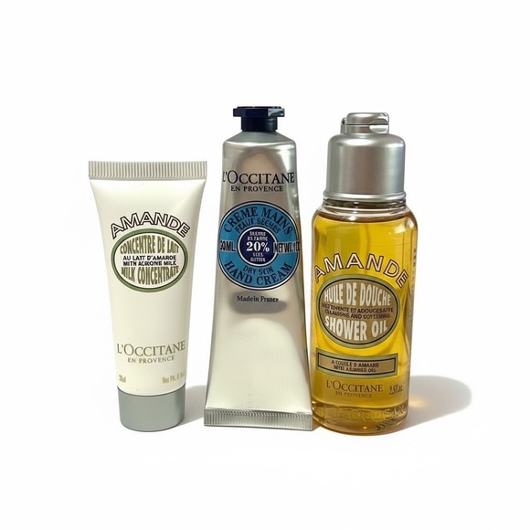 L’Occitane Almond Body Care Trio Body Set - Picture 2 of 5
